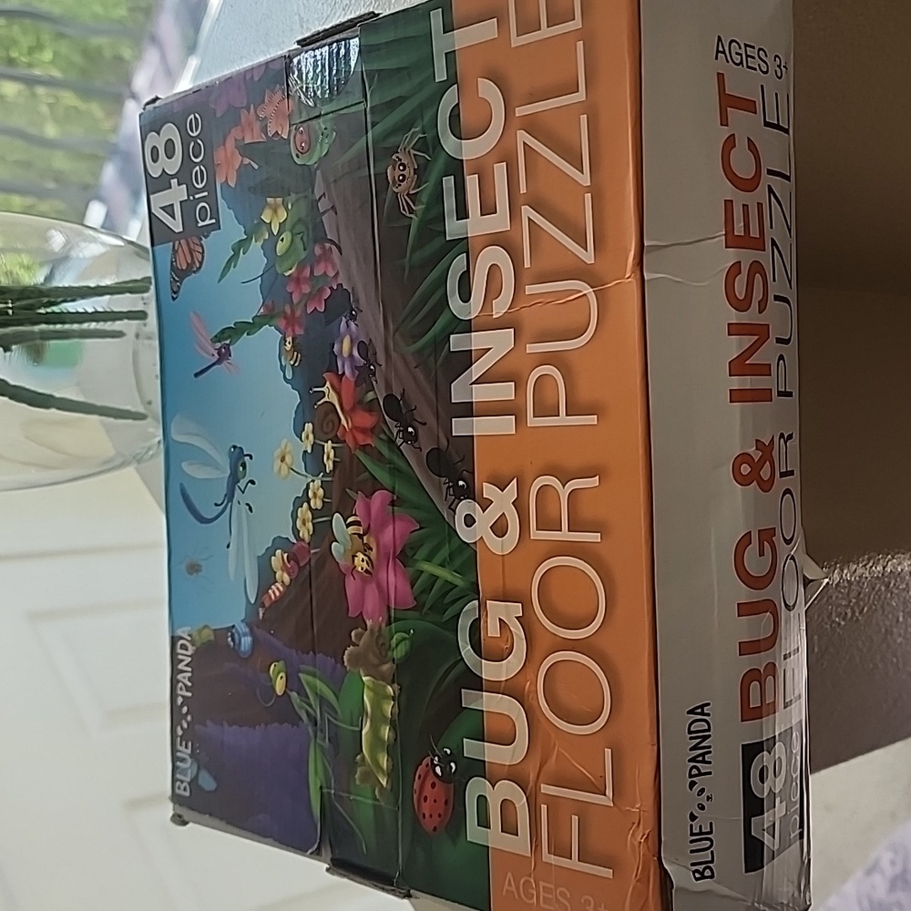 Orange Bug & Insect Puzzle 48 Piece Game - Picture 4 of 5